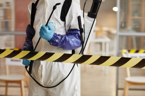 Professional Biohazard Cleanup technician working in Norwood, NY